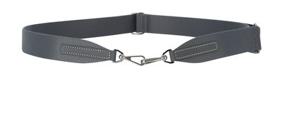 Goyard Sangle PM Strap, &pound;150, Accessories, Grey, Cotton/Polyester (Polymer), Front view
